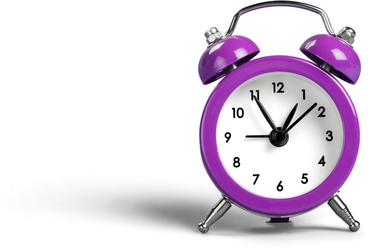 Alarm Clock Isolated on White Background